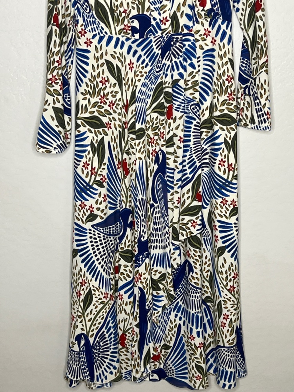 FARM RIo Macaw Flight" Maxi Dress by the Brazilian  size Large - Picture 6 of 12